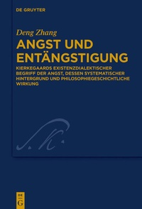 Abbildung von: Angst und Entängstigung - De Gruyter
