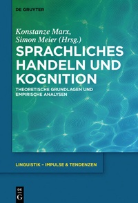 Abbildung von: Sprachliches Handeln und Kognition - De Gruyter