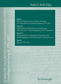 Abbildung von: Römische Inquisition und Indexkongregation - Brill | Schöningh