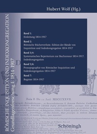 Abbildung von: Römische Inquisition und Indexkongregation - Brill | Schöningh