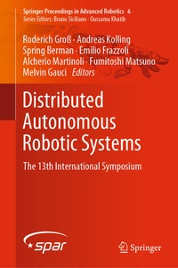 Enlarge image Cover: Distributed Autonomous Robotic Systems - Springer