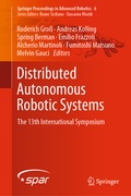 Cover: Distributed Autonomous Robotic Systems - Springer