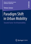 Cover: Paradigm Shift in Urban Mobility - Springer Gabler