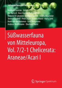 Abbildung von: Süßwasserfauna von Mitteleuropa, Vol. 7/2-1 Chelicerata: Araneae/Acari I - Springer Spektrum