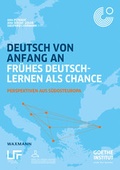 Cover: Deutsch von Anfang an - Waxmann