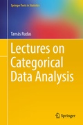Cover: Lectures on Categorical Data Analysis - Springer