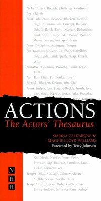 Abbildung von: Actions: The Actors' Thesaurus - Nick Hern Books