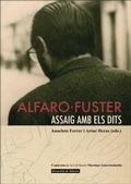 Cover: Alfaro-Fuster, Assaig amb els dits : escultures, escrits, dibuixos - Publicacions de la Universitat de Val&egrave;ncia