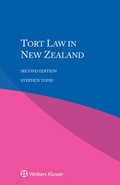 Cover: Tort Law in New Zealand - Kluwer Law International