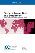 Cover: Dispute Prevention and Settlement - Kluwer Law International