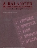 Cover: A Balanced Scorecard Framework for Internal Auditing Departments - The Institute of Internal Auditors