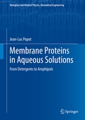 Cover: Membrane Proteins in Aqueous Solutions - Springer