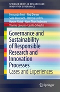 Cover: Governance and Sustainability of Responsible Research and Innovation Processes - Springer