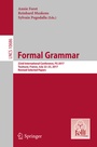Cover: Formal Grammar - Springer