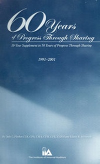 Enlarge image Cover: 60 Years of Progress Through Sharing - The Institute of Internal Auditors