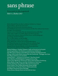 Enlarge image Cover: sans phrase - ça-ira-Verlag
