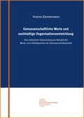 Cover: Genossenschaftliche Werte und nachhaltige Organisationsentwicklung - Verlag Dr. K&ouml;ster