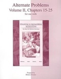 Cover: Alternate Problems, Volume II, Chapters 15-25 for Use with Financial & Managerial Accounting - Irwin/McGraw-Hill