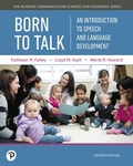 Cover: Born to Talk: An Introduction to Speech and Language Development - Pearson