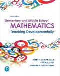 Cover: MyLab Education with Pearson eText Access Code for Elementary and Middle School Mathematics - Pearson