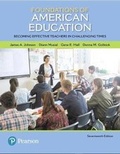 Cover: Foundations of American Education - Pearson