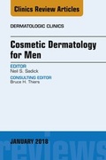 Cover: Cosmetic Dermatology for Men, An Issue of Dermatologic Clinics - Elsevier