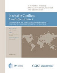 Enlarge image Cover: Inevitable Conflicts, Avoidable Failures - Centre for Strategic & International Studies,U.S.