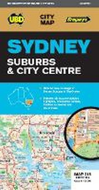 Abbildung von: Sydney Suburbs & City Centre Map 218 9th ed - UBD Gregory's
