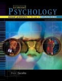 Abbildung von: Criminal Psychology: Sexual Predators in the Age of Neuroscience - Kendall/Hunt Publishing Co ,U.S.