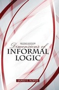 Cover: Dimensions of Informal Logic - Kendall/Hunt Publishing Co ,U.S.