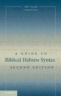 Cover: A Guide to Biblical Hebrew Syntax - Cambridge University Press