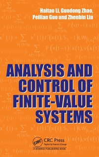 Abbildung von: Analysis and Control of Finite-Value Systems - CRC Press