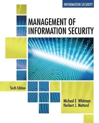 Abbildung von: Management of Information Security, Loose-Leaf Version - Course Technology Inc