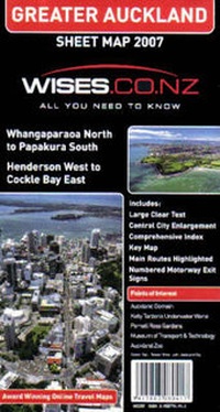 Abbildung von: Greater Auckland Map - Wises Publications
