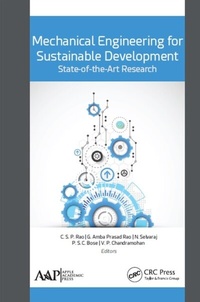 Abbildung von: Mechanical Engineering for Sustainable Development: State-of-the-Art Research - Apple Academic Press Inc.