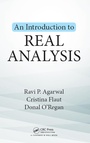 Cover: An Introduction to Real Analysis - Chapman & Hall/CRC