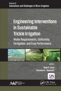 Abbildung von: Engineering Interventions in Sustainable Trickle Irrigation - Apple Academic Press Inc.