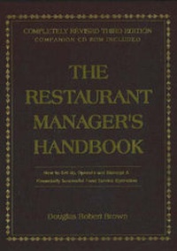 Enlarge image Cover: The Restaurant Manager's Handbook - Atlantic Publishing Co