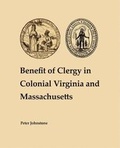 Cover: Benefit of Clergy in Colonial Virginia and Massachusetts - Kendall/Hunt Publishing Co ,U.S.