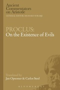 Cover: Proclus: On the Existence of Evils - Bloomsbury Academic