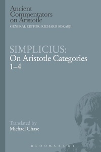 Enlarge image Cover: Simplicius: On Aristotle Categories 1-4 - Bloomsbury Academic