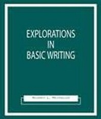 Enlarge image Cover: Explorations in Basic Writing - Alliance Press