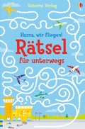 Cover: Hurra, wir fliegen! R&auml;tsel f&uuml;r unterwegs - Usborne