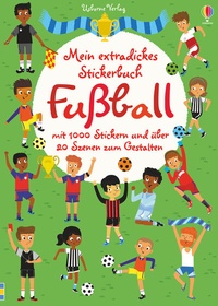 Abbildung von: Mein extradickes Stickerbuch: Fußball - Usborne