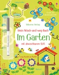 Cover: Mein Wisch-und-weg-Buch: Im Garten - Usborne
