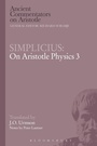 Cover: Simplicius: On Aristotle Physics 3 - Bloomsbury Academic
