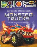 Cover: Der gro&szlig;e Stickerspa&szlig;: Monstertrucks - Usborne
