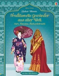 Cover: Sticker-Wissen: Traditionelle Gew&auml;nder aus aller Welt - Usborne