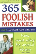 Cover: 365 Foolish Mistakes Smart Managers Make Every Day - Atlantic Publishing Co