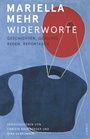 Cover: Widerworte - Limmat Verlag